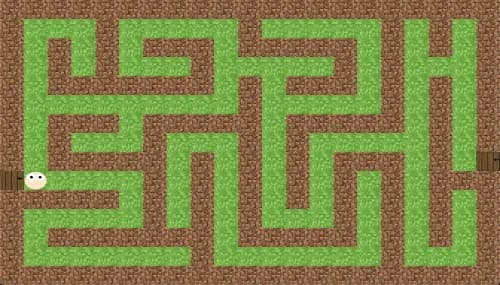 maze game website preview